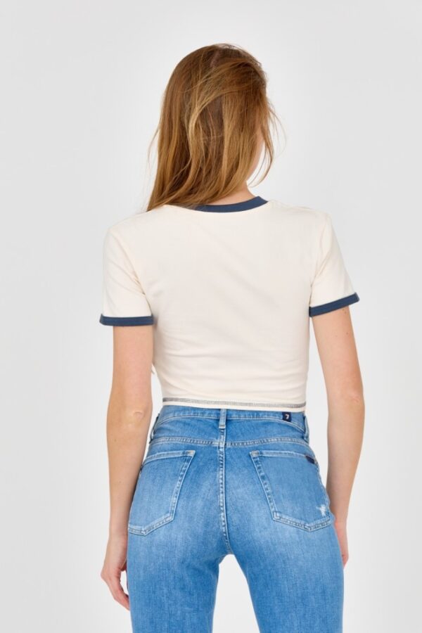 GUESS Ecru damski crop top