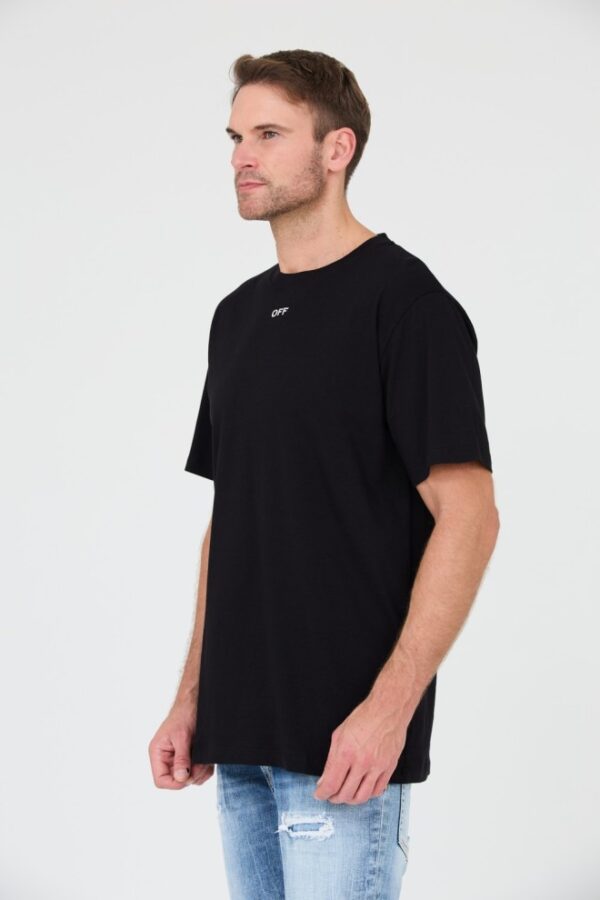 OFF-WHITE Czarny męski t-shirt