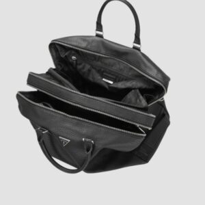 GUESS Czarna męska podróżna torba Torino Duffle
