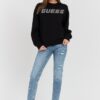 165d6cf8c8fecc40a2d46be053c8204d3a466c3d GUESS Czarna damska bluza z cyrkoniami Cecilia