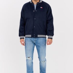 17b839f5f9d1256655ee5a799c65a4944b0575a0 TOMMY JEANS Granatowy męski bomber z domieszką wełny Varsity