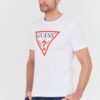 GUESS Biały męski t-shirt Original Logo Tee