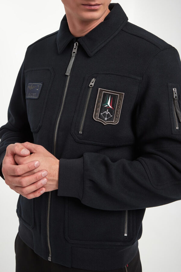 Kurtka męska z wełną AERONAUTICA MILITARE