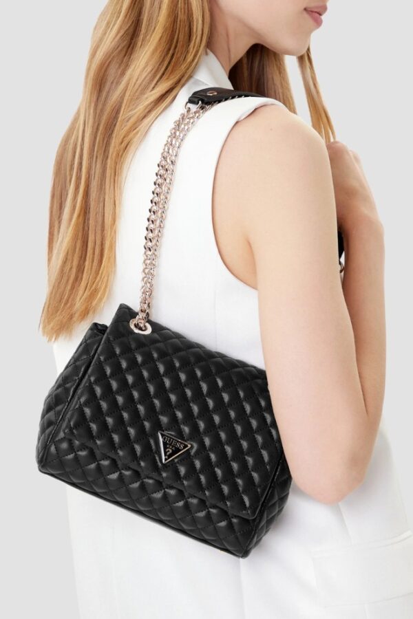 GUESS Czarna kopertówka damska Everlee Convertible