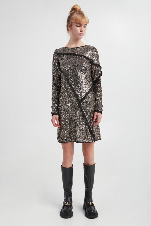 18ac9d851dc2f27d9f3272797c66a8b58fddff90 Sukienka cekinowa TWINSET ACTITUDE