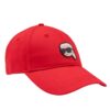 KARL LAGERFELD Czerwona czapka z daszkiem Ikon Cap