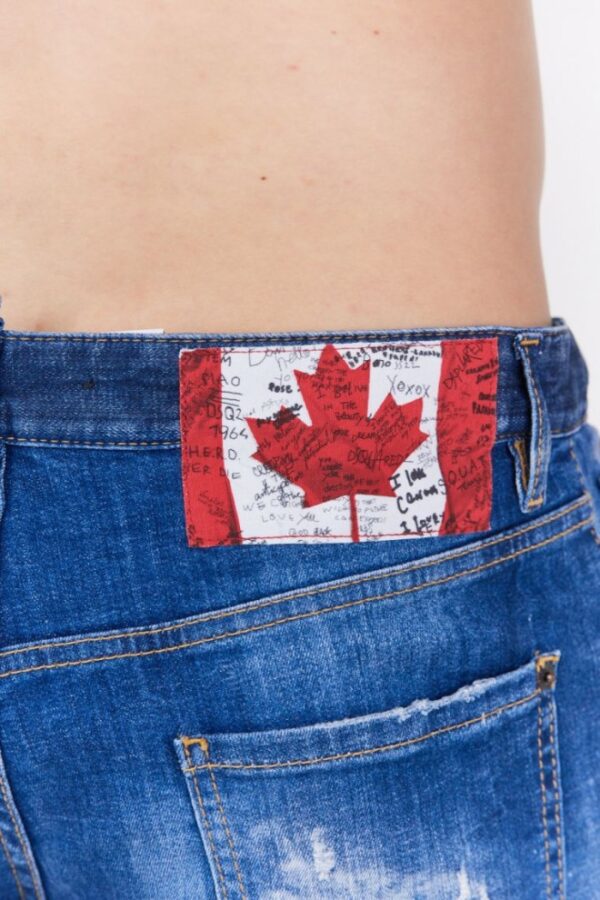 DSQUARED2 Jeansowe szorty męskie