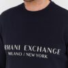 ARMANI EXCHANGE Granatowa męska bluza