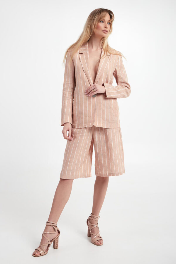 Marynarka damska lniana ARMANI EXCHANGE