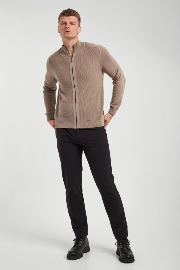 Sweter męski zapinany na zamek Olegor JOOP! JEAN