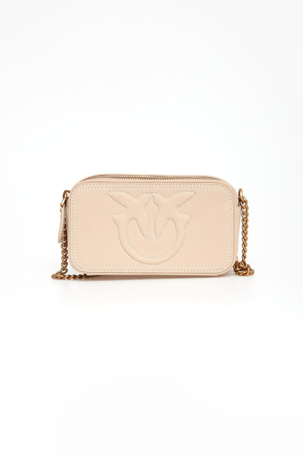 Torebka damska skórzana Carrie Camera Case Mini PINKO