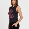 JUICY COUTURE Czarny damski top Juicy As Hell Tank