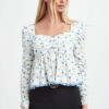 1bca3400bc40dc514b956734899fa0d2d00699c4 Bluzka damska w kwiaty NOTES DU NORD