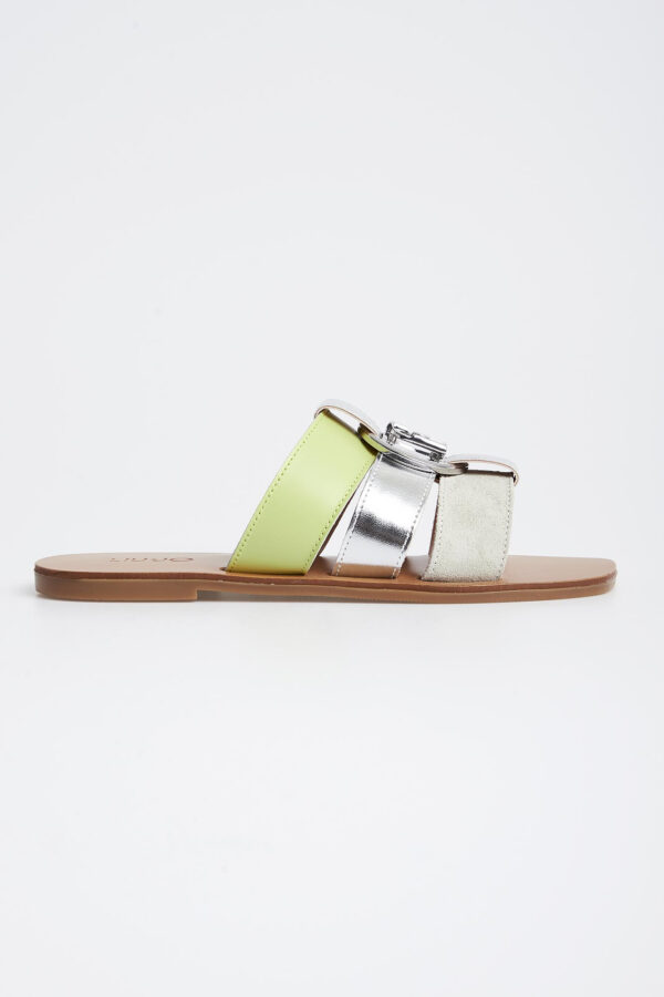 1bcfa00b7778eb4ffb490cf2f0f1600ea0bf870b Klapki damskie skórzane LIU JO