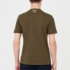 AERONAUTICA MILITARE Zielony bawełniany męski t-shirt