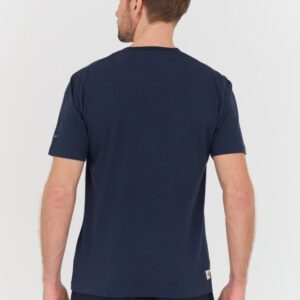 1c2d46491c1b039777e692ecdaf5a01af32880c9 AERONAUTICA MILITARE Granatowy bawełniany męski t-shirt M.C