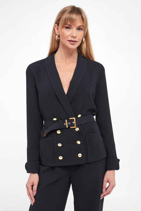 1c30c4f7c15601a8258acb39823d4d422071131e Marynarka damska EMPORIO ARMANI