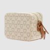 VALENTINO Mała kremowa torebka Liuto Camera Bag