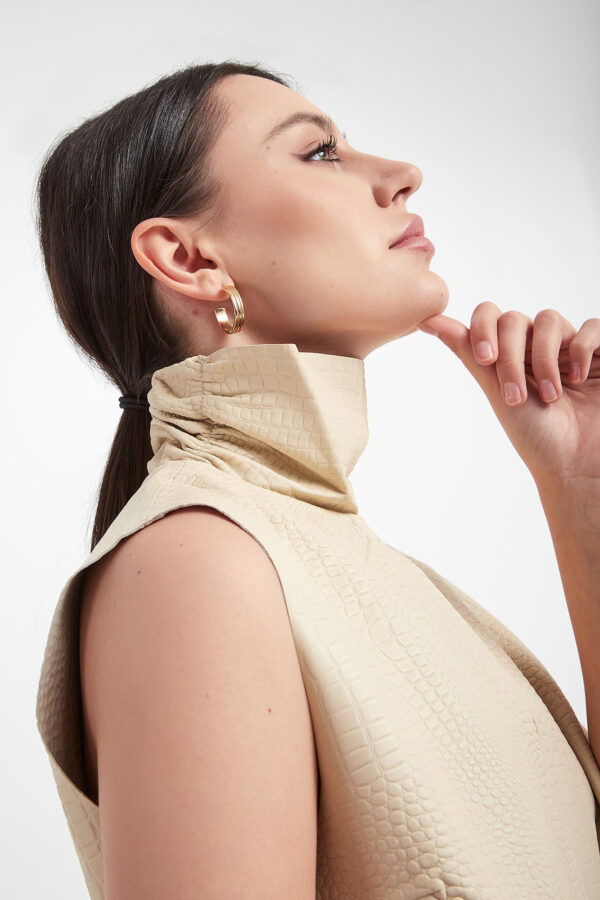 1cf905acfea46c34bd85e8208b849cdf22274b0c Top damski skórzany NOTES DU NORD