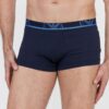 EMPORIO ARMANI Granatowe bokserki z logo 3 pack
