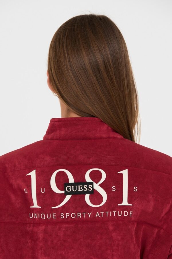 GUESS Bordowa damska kurtka