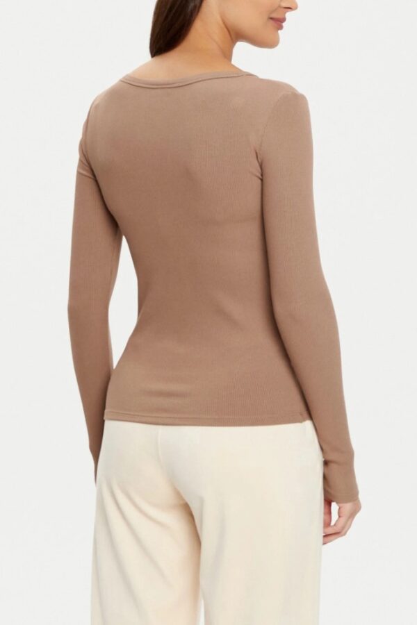 GUESS Brązowy damski longsleeve Colette