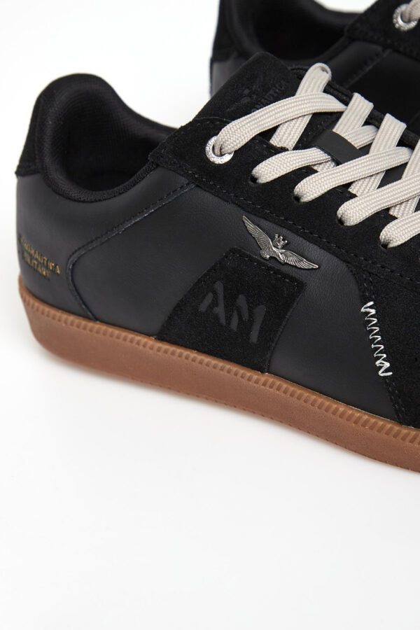 Sneakersy męskie skórzane AERONAUTICA MILITARE