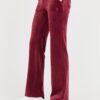 JUICY COUTURE Bordowe damskie spodnie dresowe Del Ray Pocket Pant