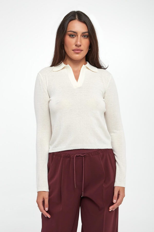 1e228cf5057575ab95819b379bc244721fa59e87 Sweter damski dziewicza wełna z kaszmirem Moxa