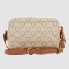 VALENTINO Mała kremowa torebka Liuto Camera Bag