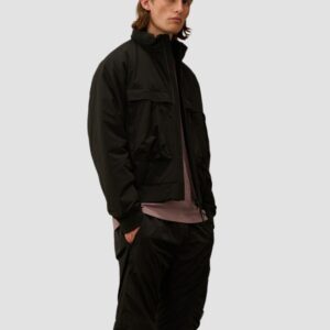 C.P. COMPANY Czarna męska bomberka Short Jacket