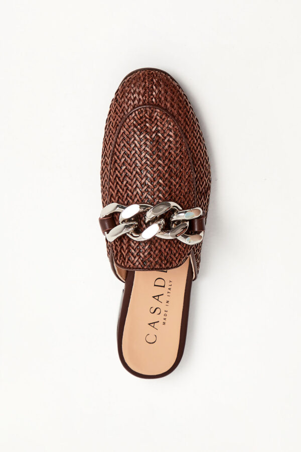 1e7e46ff930c57e10784053826abd7c4617ba28b Klapki skórzane CASADEI