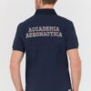 AERONAUTICA MILITARE Granatowa męska koszulka Polo M.C