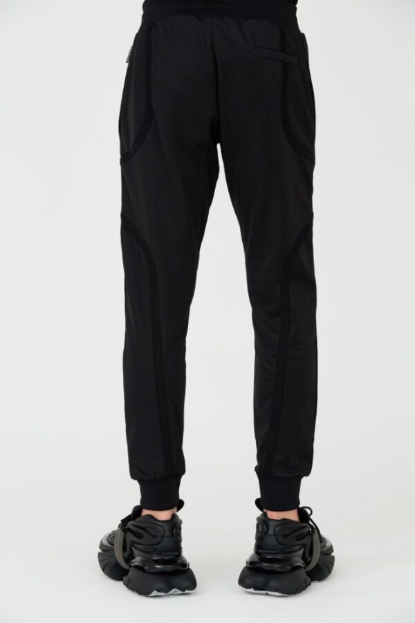 PHILIPP PLEIN Czarne męskie spodnie dresowe Jogging Trousers Basic