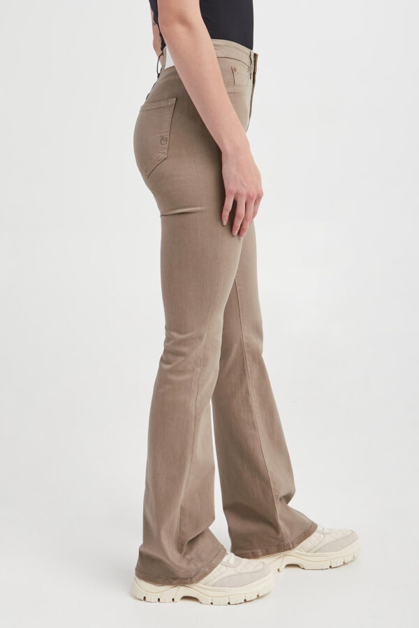 201b286482c4a40dfce526c7ef1eb668d2c030d3 Jeansy woskowane Flora PINKO