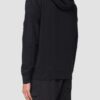 C.P. COMPANY Czarna męska bluza Hooded Open
