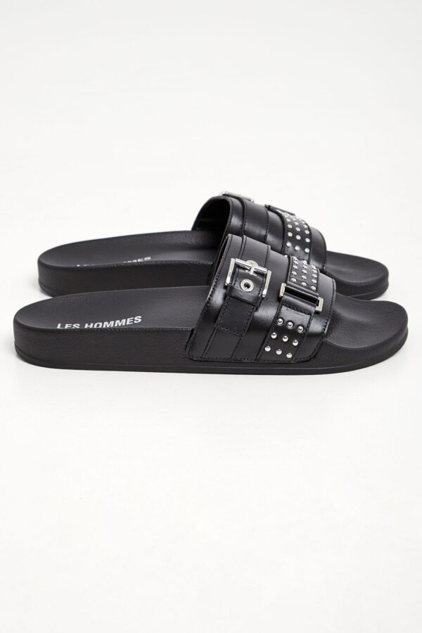 2037143af99e61a0c485751d5497d1d015df78e5 Klapki męskie skórzane LES HOMME