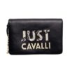 JUST CAVALLI Czarna torebka C Cut Out Logo