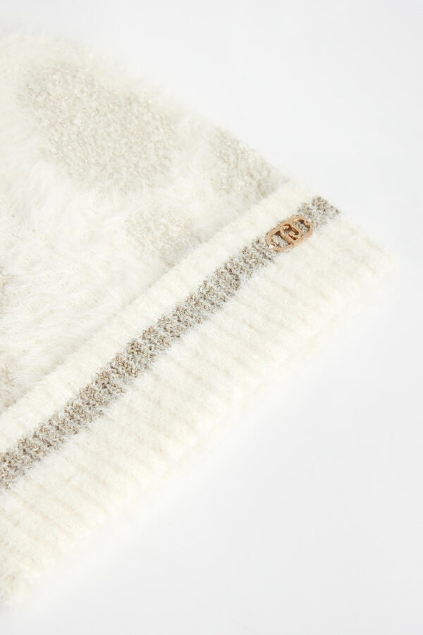 20675df4c5f125d5d3e3557d21eef7d9b632a226 Czapka damska beanie LIU JO