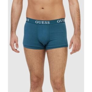 GUESS Zielone i morskie bokserki męskie 3 pack