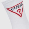 GUESS Białe męskie sportowe skarpetki