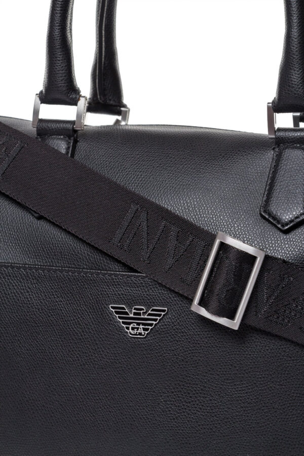 213be1be61169cc265d3b371417da5711c85274e Torba skórzana aktówka EMPORIO ARMANI