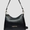 VALENTINO Czarna damska torebka Kalimba Hobo Bag z saszetką