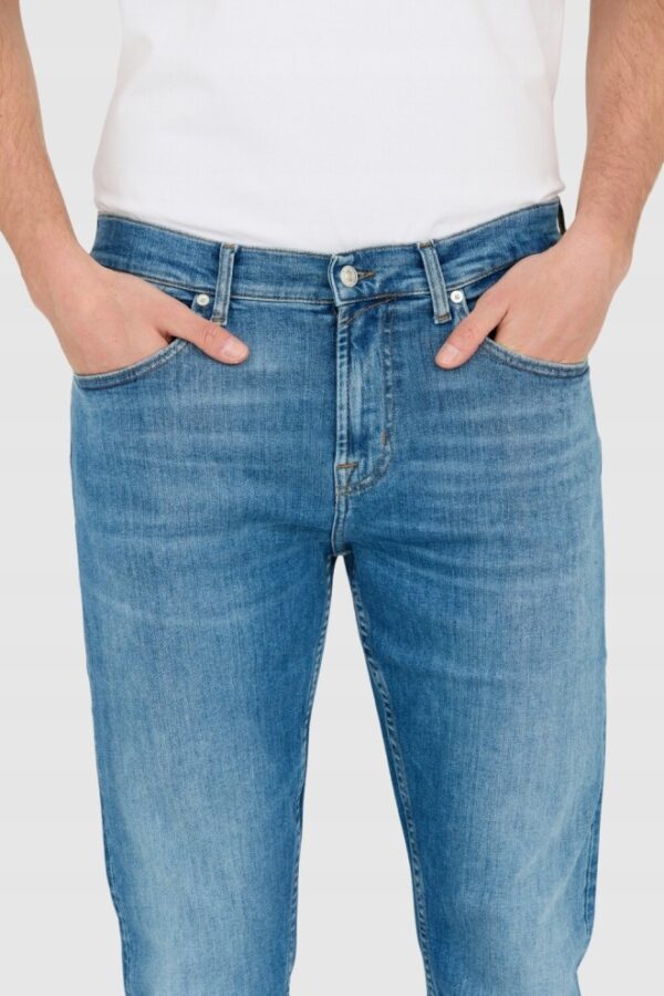 7 FOR ALL MANKIND Niebieskie jeansy męskie