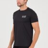 EA7 Czarny męski t-shirt Ventus 7