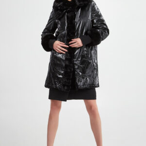 219937505e87703b631a1fa0a7ea25c59beceb3f Płaszcz damski z futerkiem JOSEPH RIBKOFF