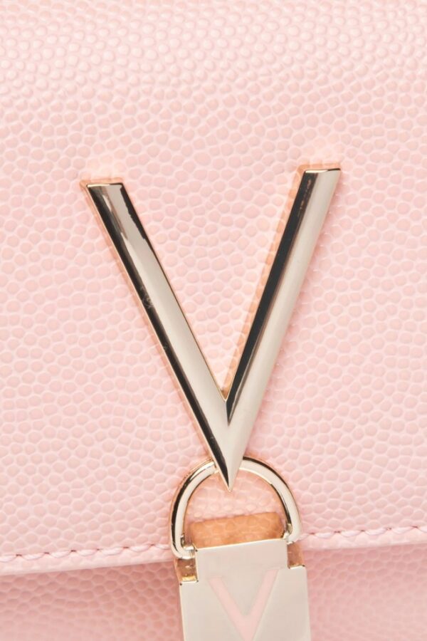 VALENTINO Mała różowa kopertówka Divina Pochette