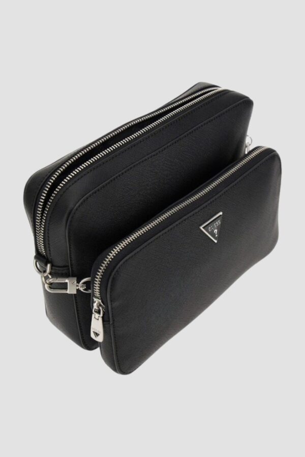 GUESS Czarna męska saszetka Milano
