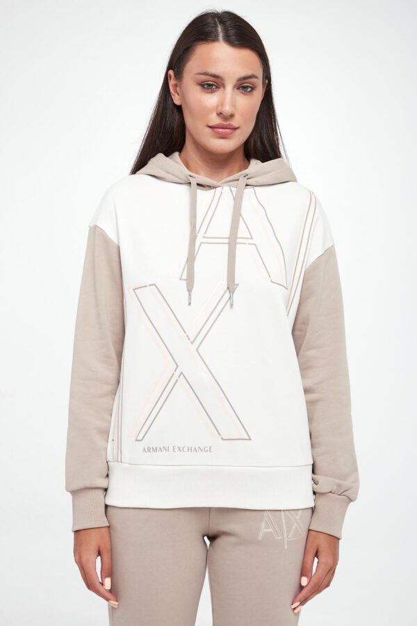 229cb81ae4c854213e8765877dbf1ff4f2e60e7a Bluza damska z kapturem ARMANI EXCHANGE
