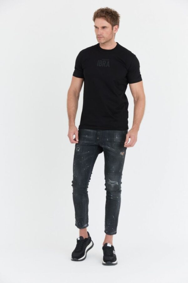 DSQUARED2 Czarny t-shirt męski ibra